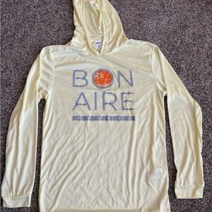 Paragon Bonaire Resort St Pete Beach UPF 50+ Sun Protection Hoodie Yellow Medium